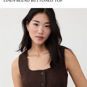 NWT Banana Republic Linen Top